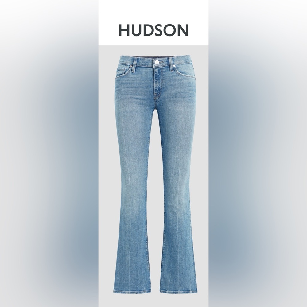 HUDSON Jeans ~ NICO Mustang midrise bootcut barefoot jean